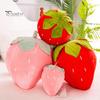 Strawberry Plush Pillow for Kids Super Soft Stuffed Fruit Toy Cute Cushion Seat Washable Christmas Gift for Children Teachers Friends