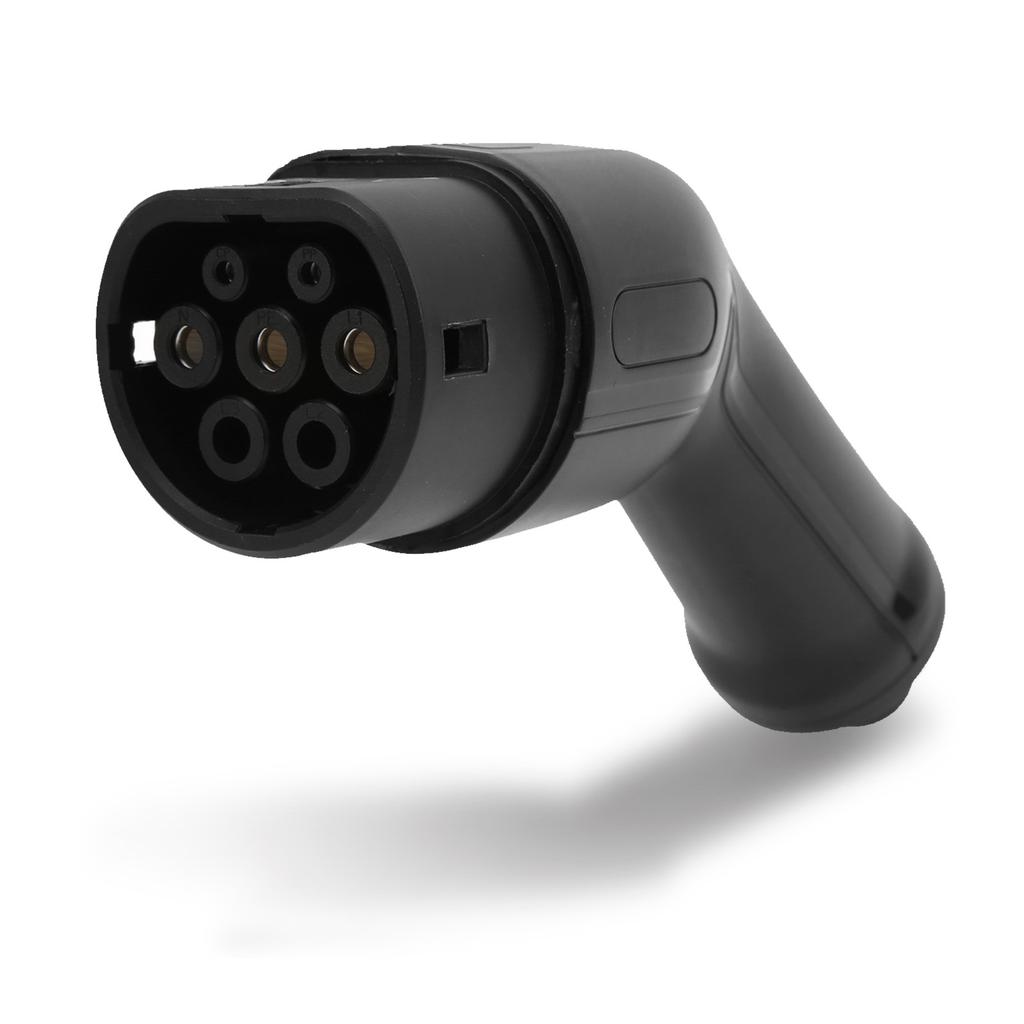 Адаптер зарядки 32А AC, Комплект, Штекер Type 2, IP54, Сертификация CE TUV IEC для электромобиля