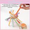 Wooden Take Color Balance Stick Game Children Puzzle Toy Set For Kids Fine Motor Skills And Concentration Development