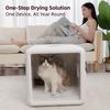 Ultimate Safe Quiet Pet Hair Dryer with Smart Temperature Control Auto Dryer Box for Cats and Small Dogs