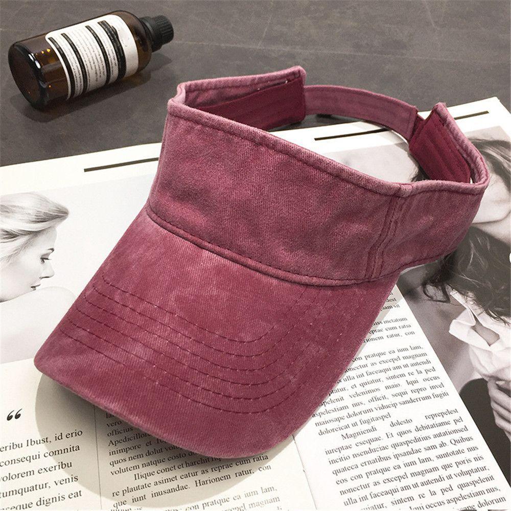 Casual Adjustable Baseball Hat Sports Hat Sport Headband Beach Cap Sun Visor