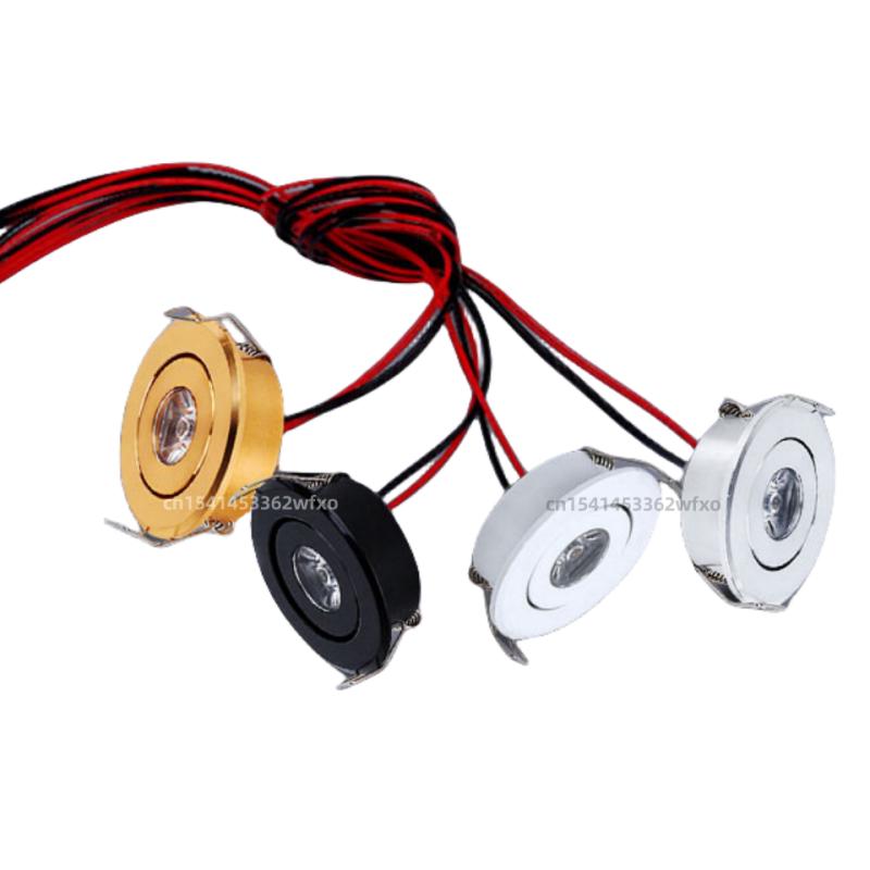 Dimmable LED New Mini Downlights 1W/3W Spotlights Embedded Sky Lights AC85-265V Seiko Aluminum Home Commercial Lighting