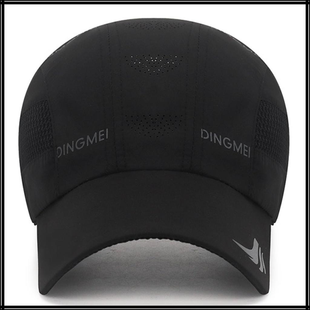 Солнцезащитная сетчатая кепка Защита от УФ-лучей Спортивная шляпа Повседневная Мужская Женская CZA008 [Белый Клык] (черный)