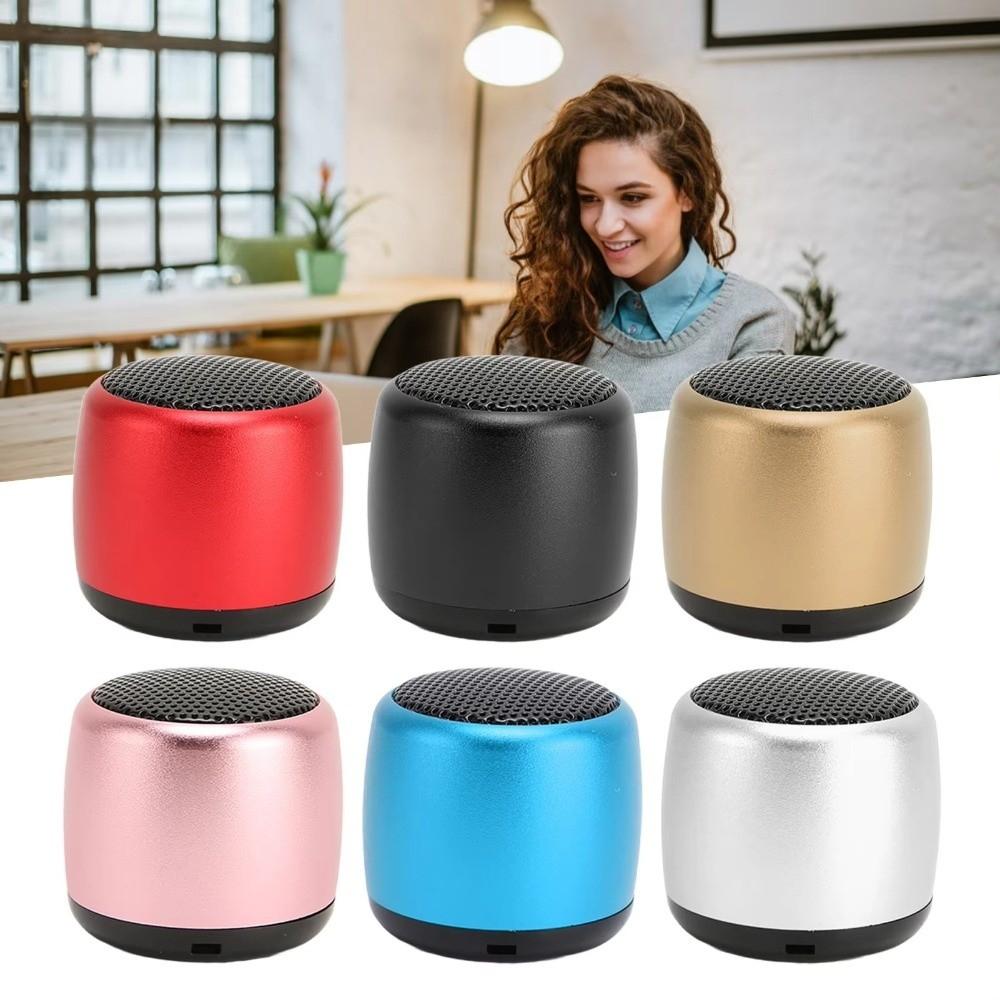 Stereo Surround Mini Bluetooth Speaker Metal Wireless Speaker Portable Speaker Mobile Phone Music