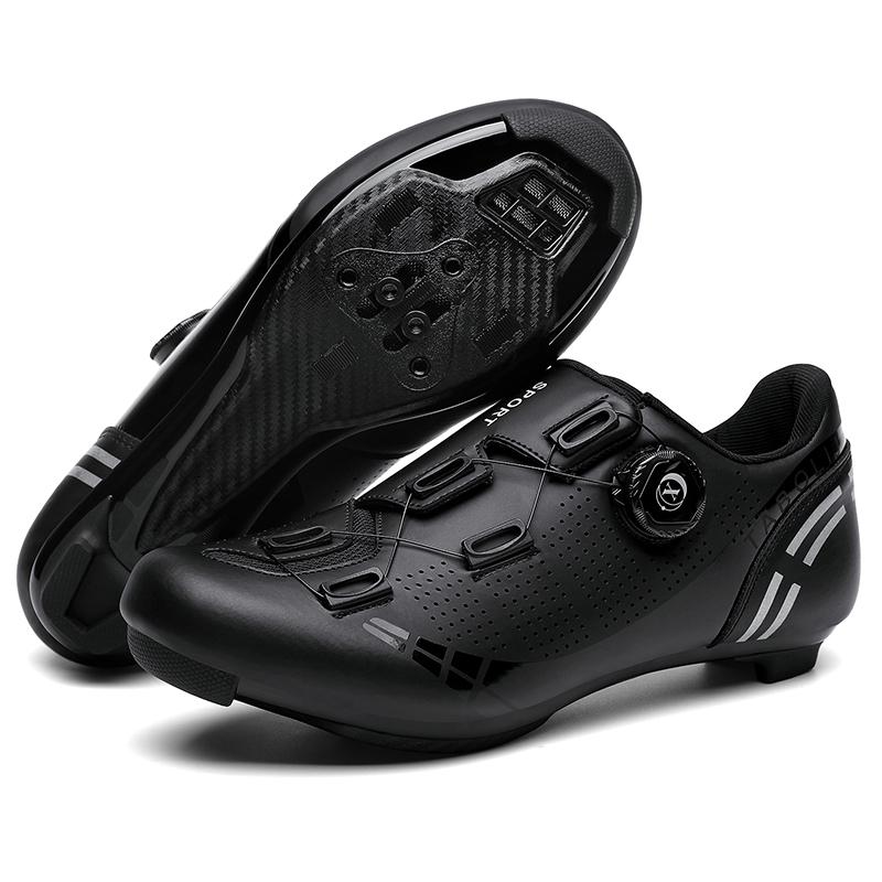 Men MTB Cycling Shoes Professional Speed Road Bike Shoes Women Bicycle Cleat Shoes Racing Flat Pedal Mountain SPD Sneaker
