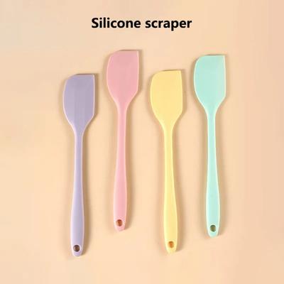 Силиконовый скребок, термостойкий силиконовый шпатель - идеально подходит для приготовления пищи, выпечки и перемешивания - пищевой кухонный скребок