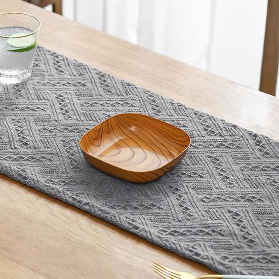 Практичная десертная тарелка квадратная износостойкая многофункциональная