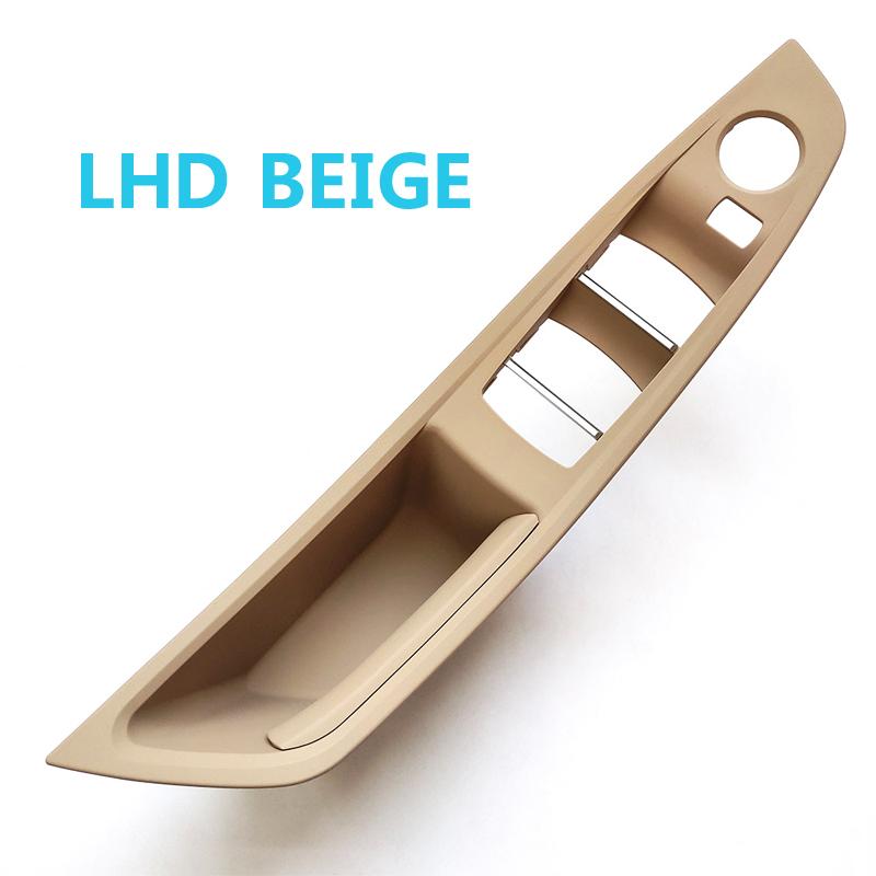 Left Hand Driver Interior Door Armrest Pull Handle Set For BMW 5 Series F10 F11 520i 523i 525i 528i 535i 2009-2016
