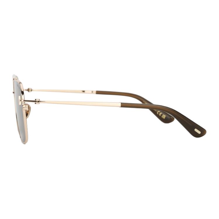 TF Personality Design Metal Pilot Sunglasses Men sunglasses Rose-Gold TF1291-K-28A