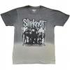 Slipknot Unisex Adult Barcode Dip Dye T-Shirt