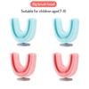 4 шт. U-образные сменные насадки для электрической зубной щетки Sonic, мягкие аксессуары для насадки щетки, чистка зубов на 360 градусов для детей
