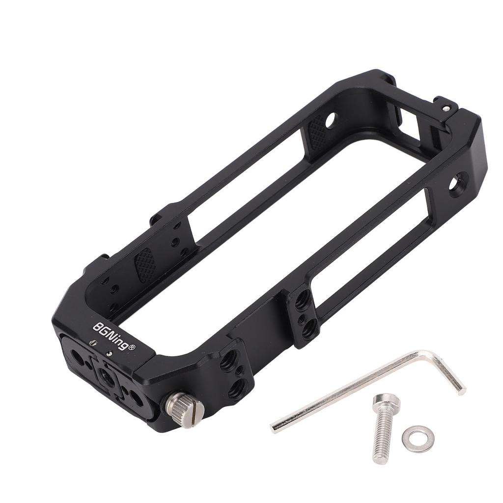 Aluminum Alloy Utility Frame Action Camera Protective Cage Case with Cold Shoe Mount 14 Inch Screw
