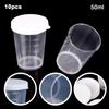 Brand New Measuring Cups Transparent 10pcs Container