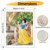 Disney Oil Painting Painting Art Snow White Hobby Cultivating Gifts Home DecorationSparkling Beauty