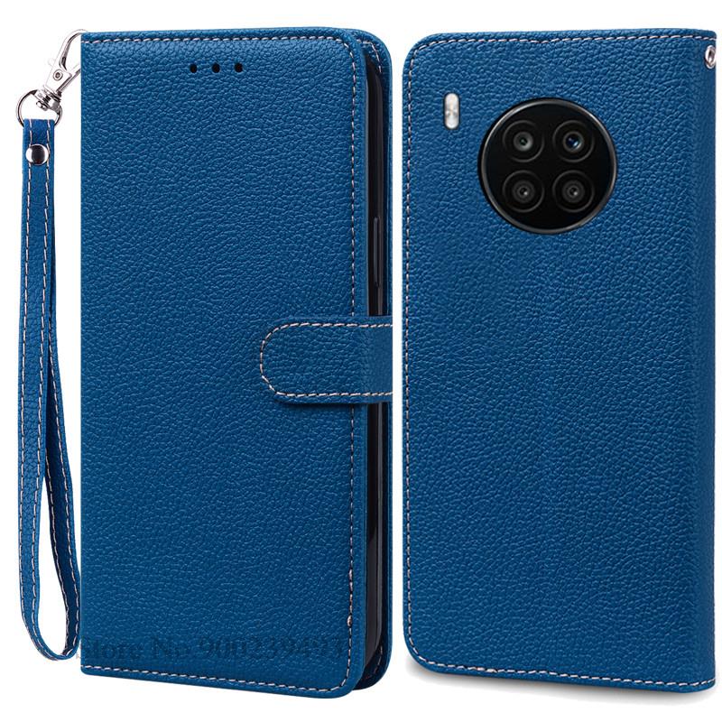 Чехол для Honor 50 Lite NTN-L22 NTN-LX1 NTN-LX3 кожаный чехол-книжка с откидной крышкой для Huawei Honor 50 Lite чехол для телефона Fundas