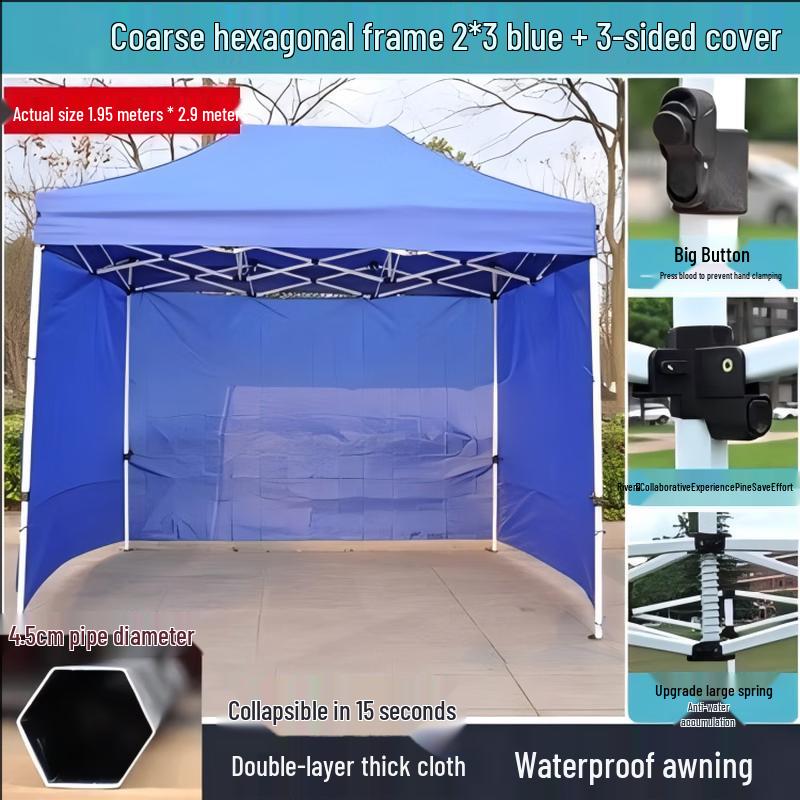 Heavy-Duty Folding Outdoor Pop-Up Canopy