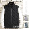 Двусторонний жилет мужской осенне-зимний без рукавов бархатный хлопковый теплый мужской хлопковый жилет толстая жилетка куртка