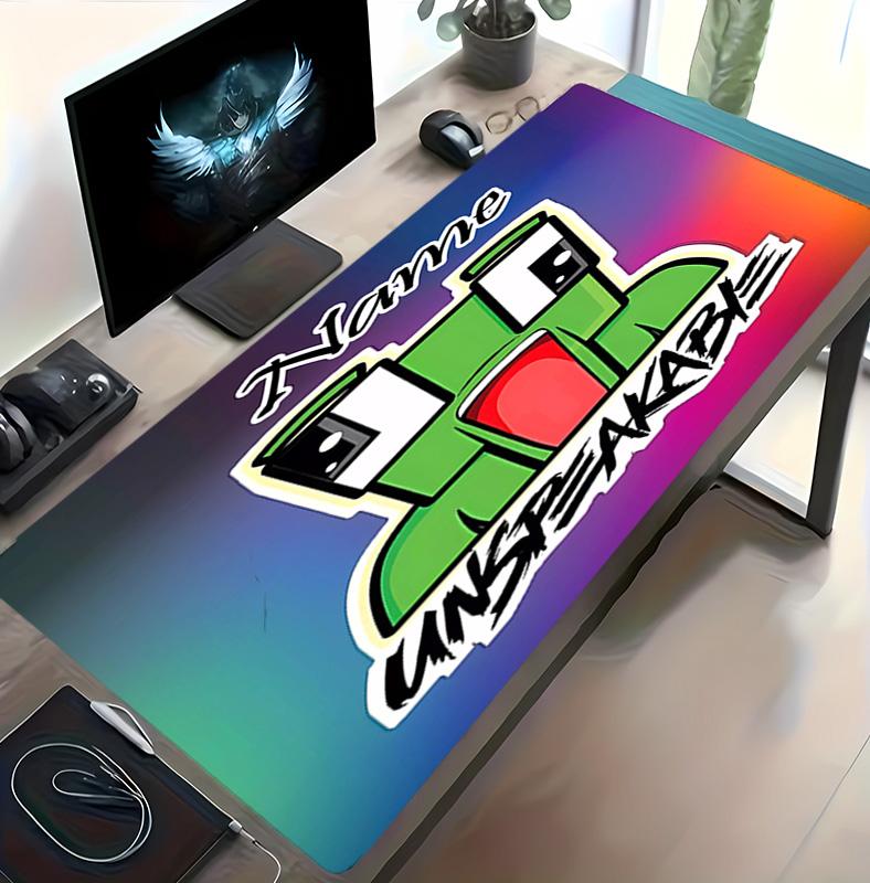 Customizable Name gaming Unspeakable Pattern Gaming Mouse Pad-Non Slip Rubber Base,Perfect Gamers,Esports,Ideal Gift Gaming Enthusiasts