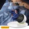 Sayrelances Wireless Charging Alarm Clock Bluetooth Speaker with Night Light