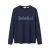 SS25 Fashion Simple Loose Breathable Pullover Long Sleeve Sweatshirt Men Sweatshirt Navy-Blue A6B1C-433