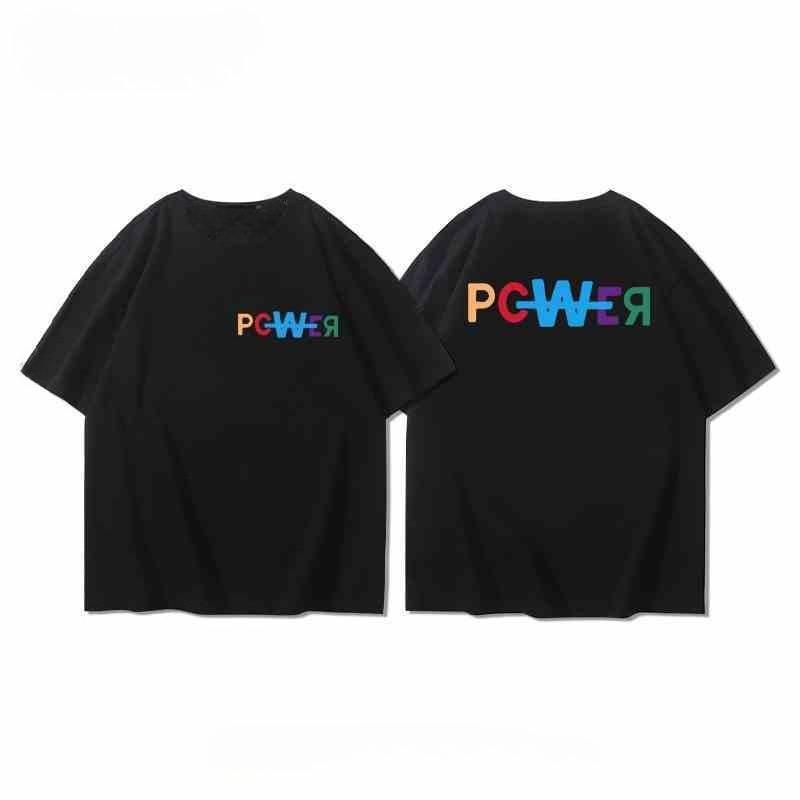 GD Surrounding The Same Short-sleeved T-shirt Boys and Girls Students Teenagers Summer Pure Cotton Loose Casual T-shirt