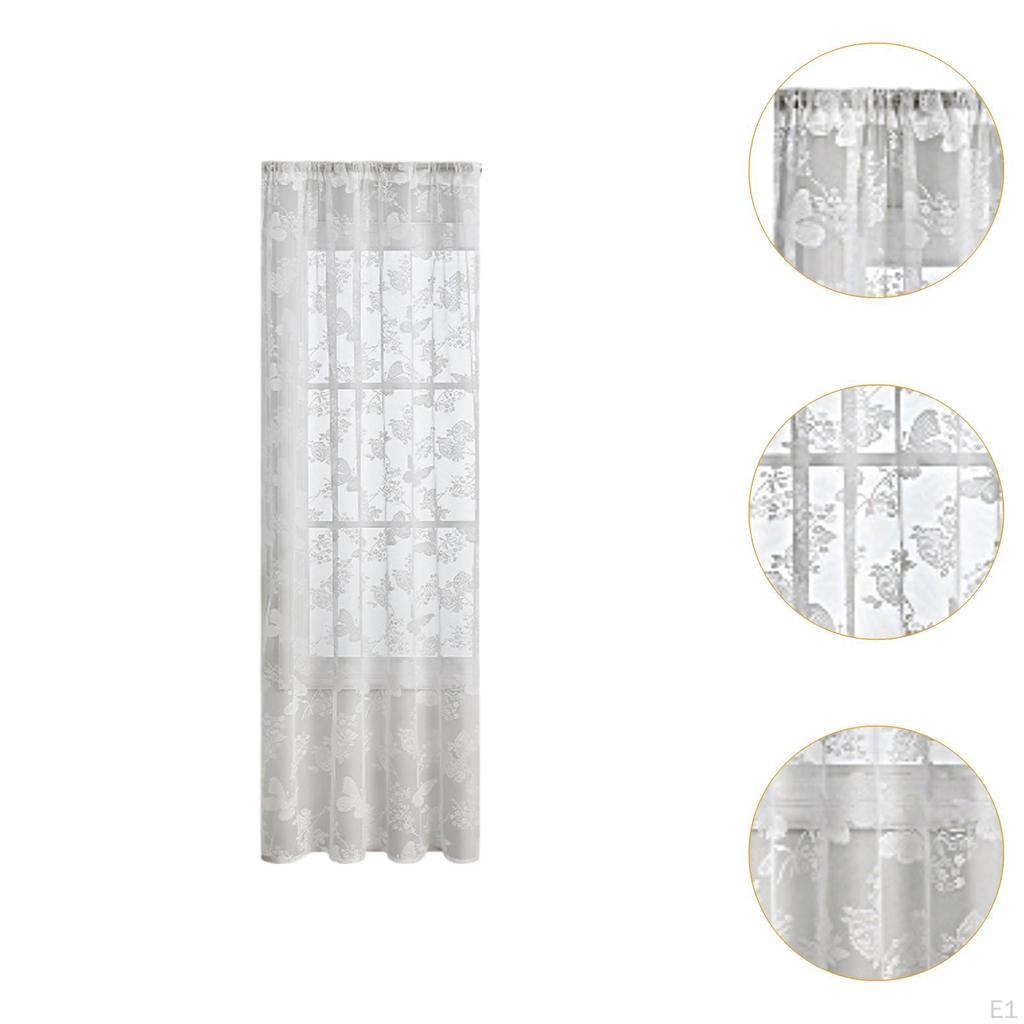 Цветочные кружевные занавески из пакета Декоративный бар для спальни