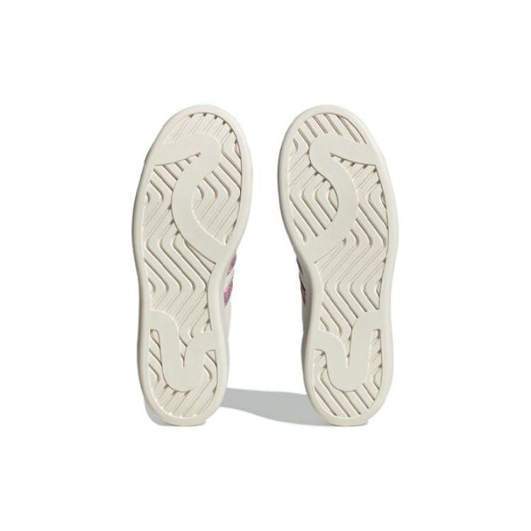 Adidas Originals Superstar Ayoon Durable Breathable Low-Top Skate Shoes Women Sneakers White Purple IG3001