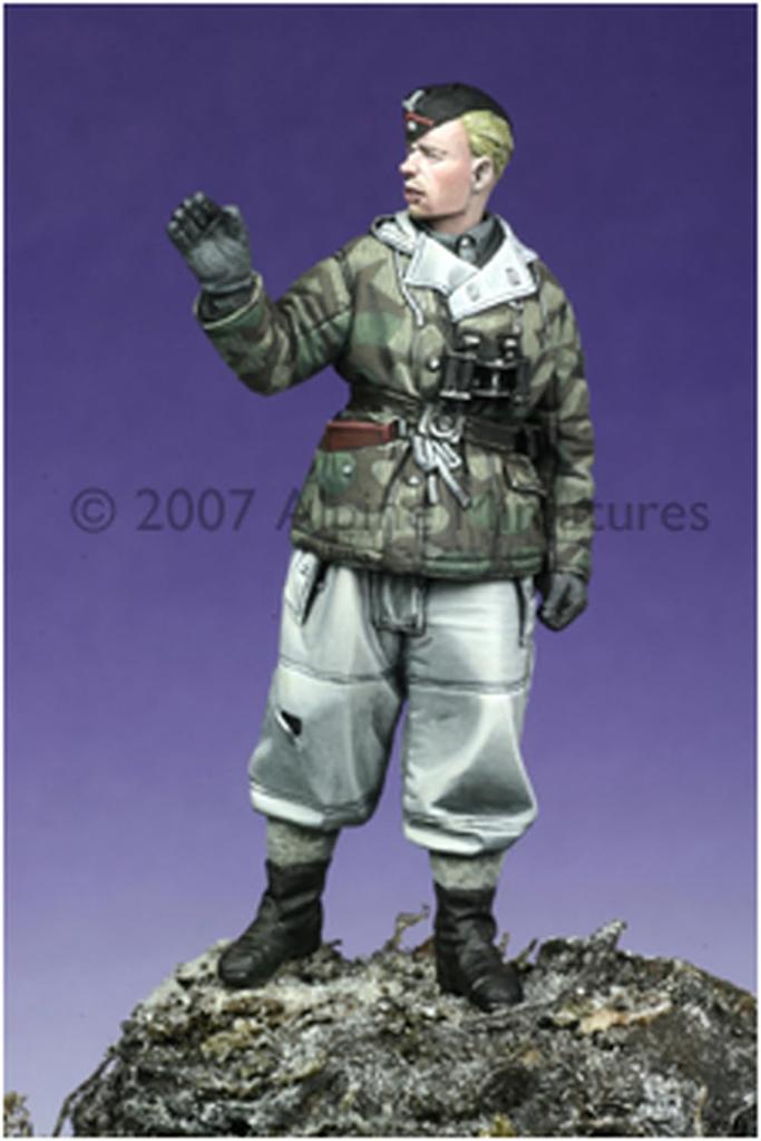 Alpine Miniatures 1/35 Немецкий танковый экипаж Зимняя форма Смоляной набор AM35037 (Человек)