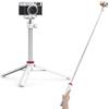 Ulanzi 2503A Height Adjustable Mini Tripod with Phone White MT-44 7-Level Holder,