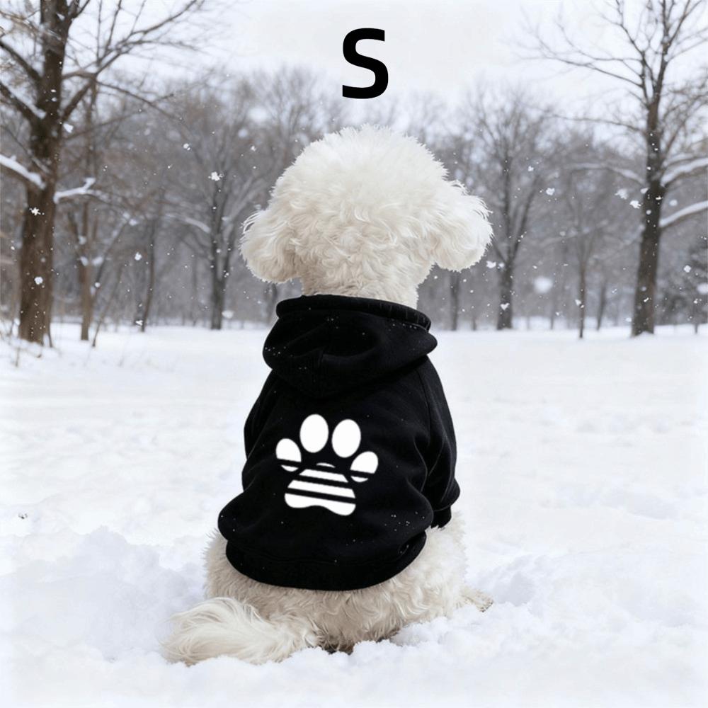 Windproof Dog Clothes Cotton Dog Sweatshirt Fashion Pet Coat Small Dogs