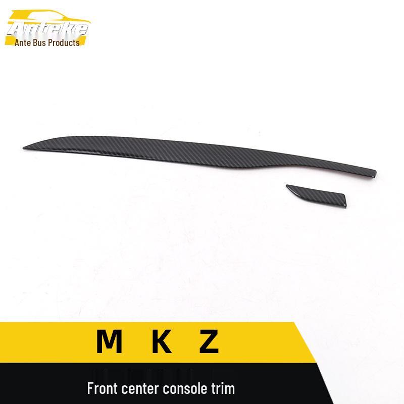 MKZ Front Center Console Electroplated Decorative Dashboard Trim Strip for Cars