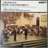 LP Record JORGEN ERNST HANSEN, SOCIETAS MUSIC - Telemann: Suite And Concerti Vol. 1 OX7068ND DENON 1976 Japan Classical Used