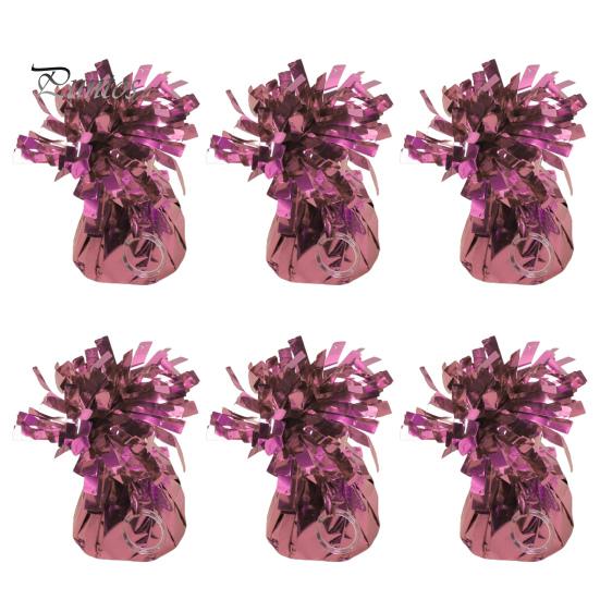 6 шт. грузила для воздушных шаров, анти-плавающие воздушные шары, гравитационные блоки, фольгированные, в бумажной упаковке, долговечные, многоразовые, изысканные, для свадебной вечеринки, выпускного вечера, фиксация воздушных шаров