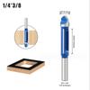 6mm 1/4inch Shank Router Bits Set Trimming Straight Round Corner Cove Box Milling Cutter Tungsten Carbide Woodworking Tools