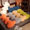 New Wave Plush Body Pillow for Side Sleepers - Long Pillow for Girls, Pregnant Women & Sofa Backrest