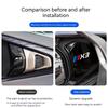 BBKG7 4Pcs Car Inner Door Bowl Stainless Steel Protection Cover Stickers For BMW X3 G45 G48 2024-2025 Sticker Styling Accessories