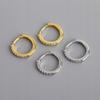 Fashionable Classic Copper Earrings K02 Gold