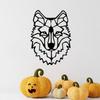 Wolf Theme Decor Wall Art Decorations, Living Room Office Dining Room Lobby Wall Decor Wall Decor Metal Wall Hanging