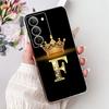 Для Realme 14x 5G Чехол Роскошные Буквы Короны Мягкий Силикон Тонкие Чехлы для Телефона Для OPPO Realme 14x Задняя Крышка на Realme14x Защитный Чехол