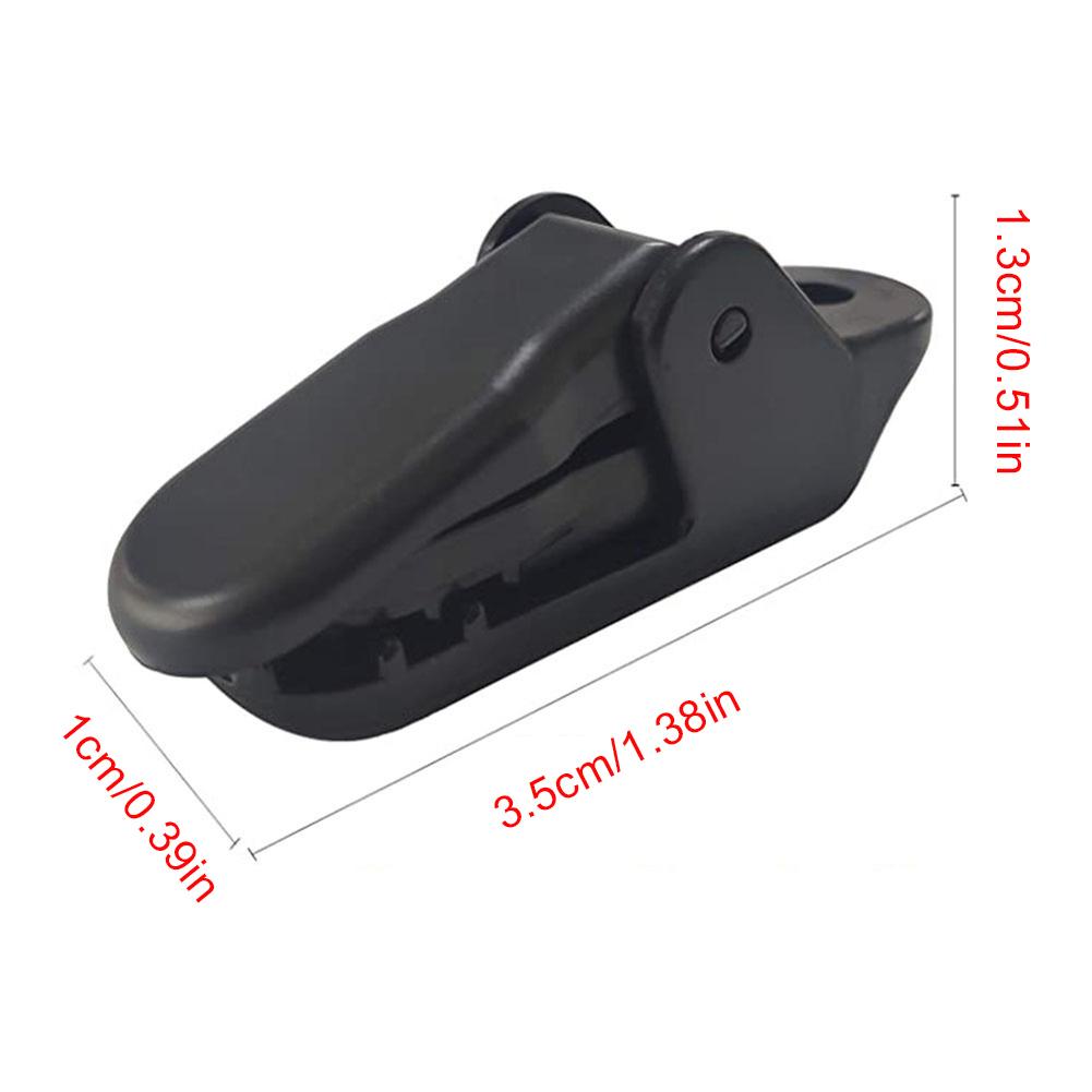 T0 # 10 шт., зажимы для брезента для кемпинговой палатки с карабином для навесов для навесов (Сильв