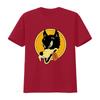 Retro Cartoon Funny DoberUnisex Dog Print Casual Streetwear T Shirt vintage Washed Unisex graphic Comfortable designer clothes