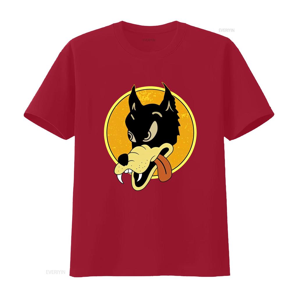 Retro Cartoon Funny DoberUnisex Dog Print Casual Streetwear T Shirt vintage Washed Unisex graphic Comfortable designer clothes