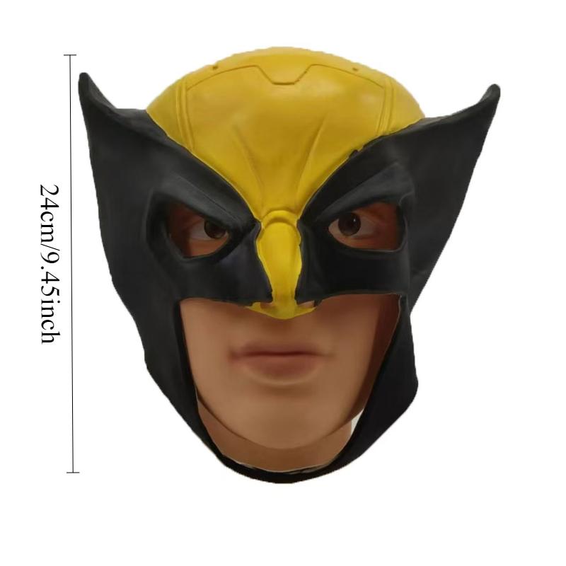 Дэдпул 3 Росомаха Латексная Маска Шлем на Всё Лицо Высоко Восстанавливающая Косплей Реквизит Тонкая Работа Реалистичная Текстура для Взрослых