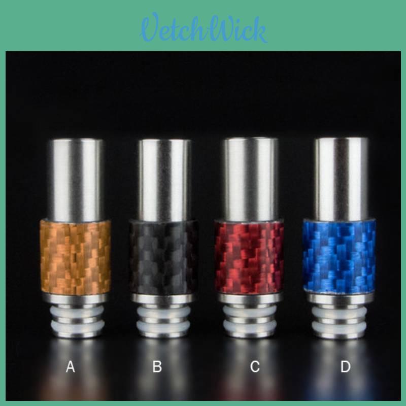 Driptip 510 Vaporizer Connection Stainless Steel Carbide Tip For Ecigarette Devices