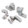 Motorcycle Black Driver Floorboard Relocation Brackets Kit For Harley Touring Road Electra Street Glide Road King Trike 97-2016