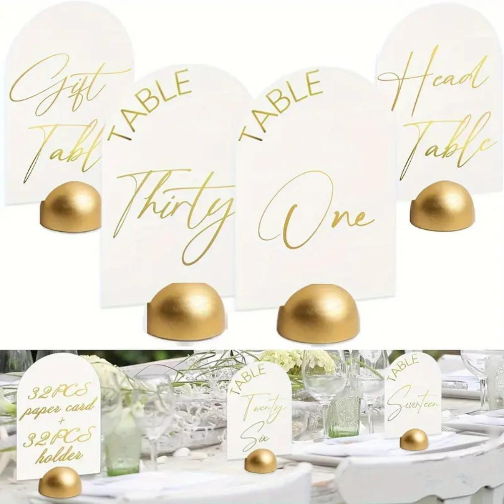 Wooden Photo Card Postcard Display Stand Elegant Name Cards Holders  Anniversary Celebration