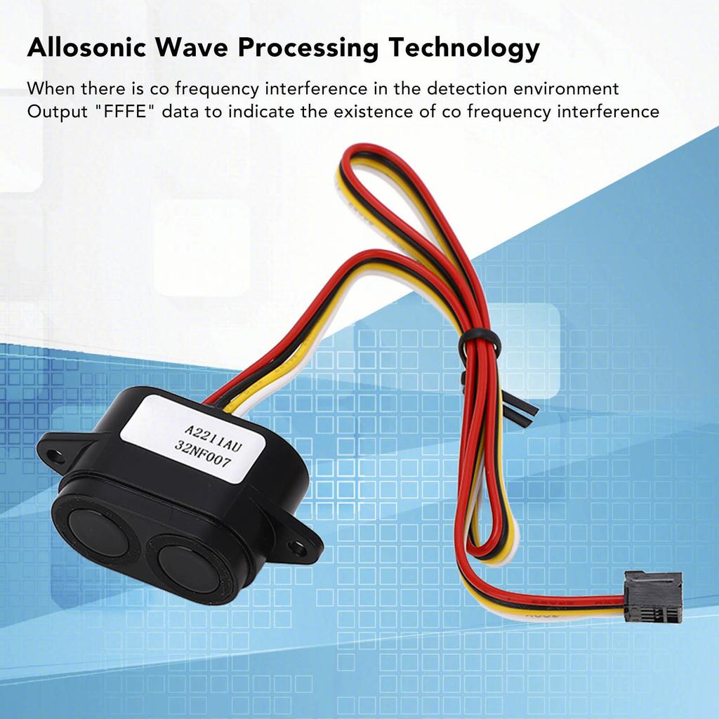 Ультразвуковой датчик дальности Малая слепая зона IP67 Водонепроницаемый Модуль быстрого отклика для измерения расстояния