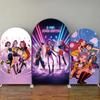 K-POP Охотник на демонов Арка Задний фон Чехлы Девичник Украшение Детский праздник Крутая сцена Детская Фотосъемка Фон Стена