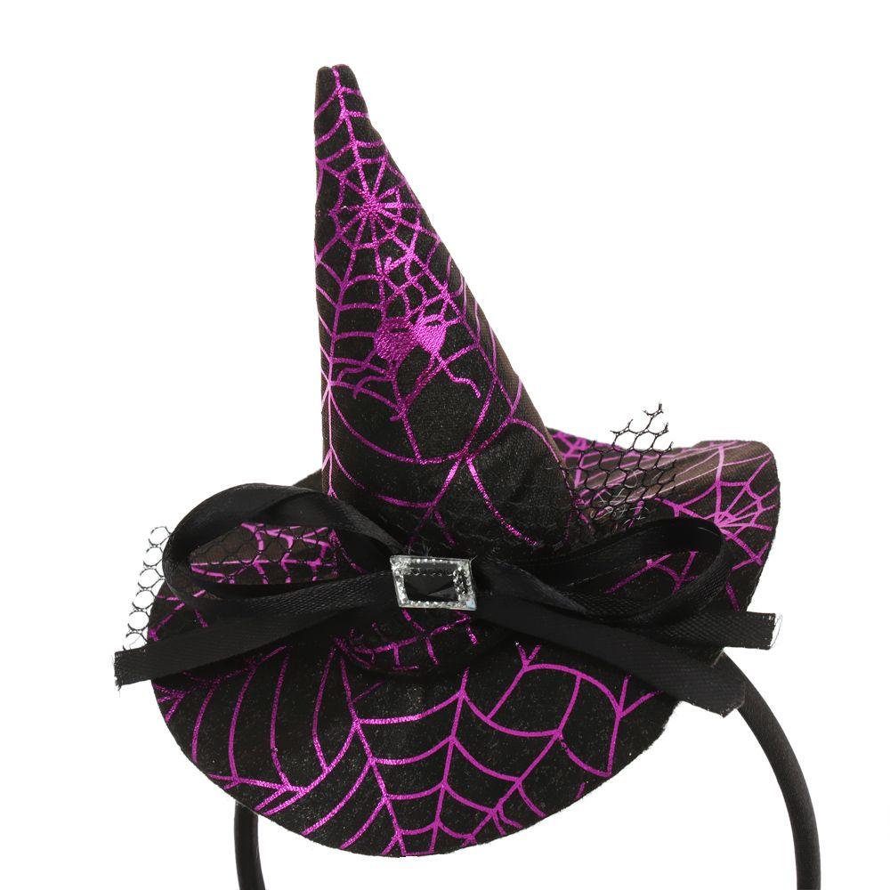 Skull Headband Props Point Cap Party Hairband Halloween Headband Performance Props Decor Headwear