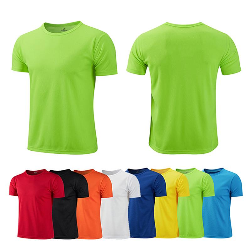 Men's Summer T-Shirt Men Casual Short Sleeve O-Neck T Shirt Comfortable Solid Color Tops Tees